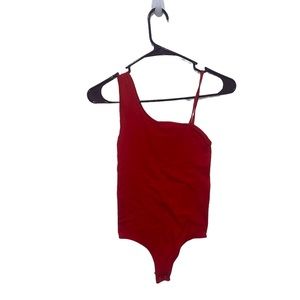 Red bodysuit